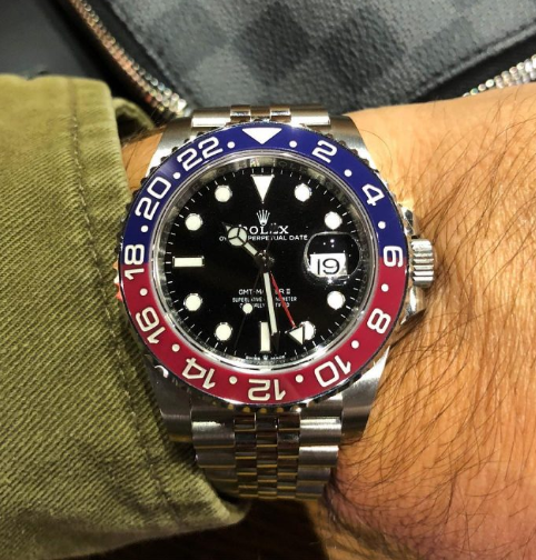 GMT-MASTER II Pepsi Montre