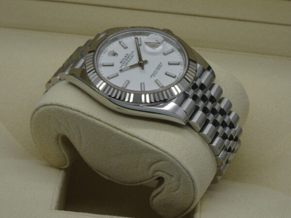 Montre Datejust 41 Blanc Jubilé