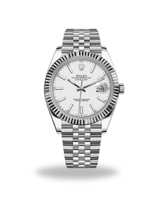Montre Datejust 41 Blanc Jubilé