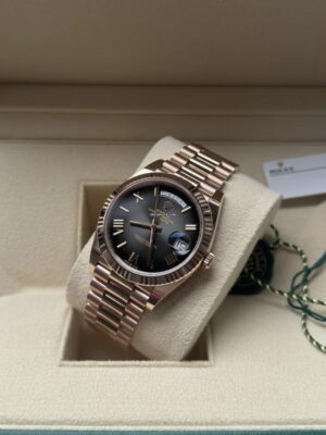 Rolex day date black ombre