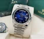 Rolex daydate blue ombre dials