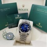 Rolex daydate blue ombre dials