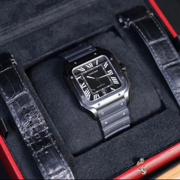 Cartier Santos full black
