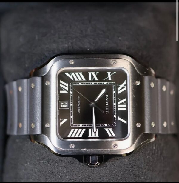 Cartier Santos full black